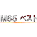 Ｍ６５ ベスト (この武骨さがたまらない)