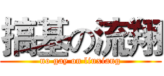 搞基の流翔 (no gay on liuxiang)
