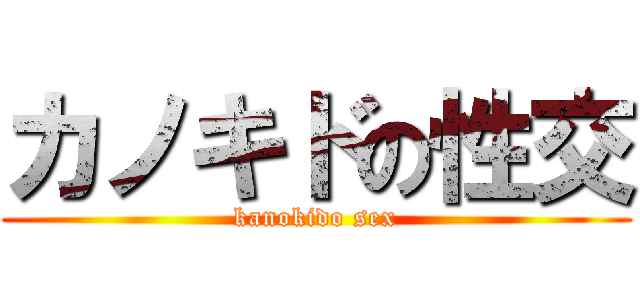 カノキドの性交 (kanokido sex)