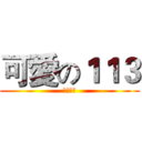可愛の１１３ (看什麼看)
