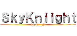 ＳｋｙＫｎｉｉｇｈｔ (SkyKniight)