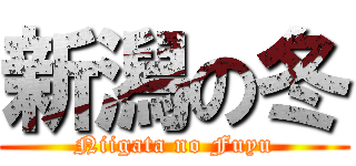 新潟の冬 (Niigata no Fuyu)