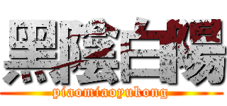 黑陰白陽 (piaomiaoyukong)