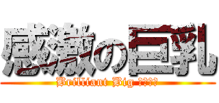 感激の巨乳 (Brilliant Big Ｔｉｔｓ)