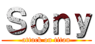 Ｓｏｎｙ (attack on titan)
