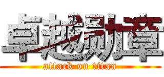 卓越勋章 (attack on titan)