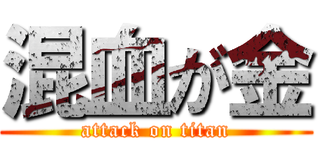 混血が金 (attack on titan)