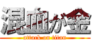 混血が金 (attack on titan)