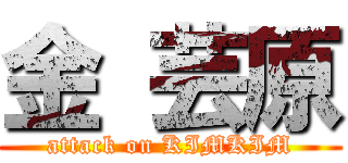 金 芸原 (attack on KIMKIM)