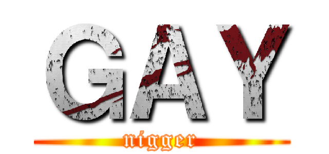 ＧＡＹ (nigger)