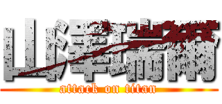 山澤瑞爾 (attack on titan)