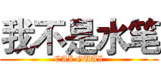 我不是水笔 (CAI GUAI)