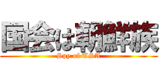 国会は朝鮮族 (Spy of USA)