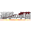 進撃の卓苗 (attack on titan)