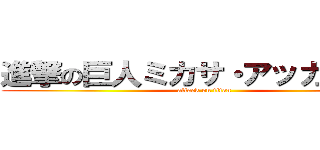 進撃の巨人ミカサ・アッカーマン (attack on titan)