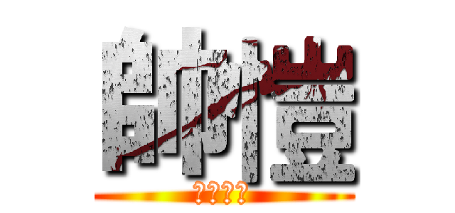 帥愷 (我就是帥)