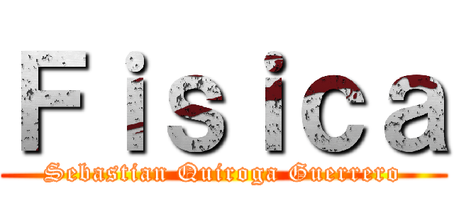 Ｆｉｓｉｃａ (Sebastian Quiroga Guerrero)