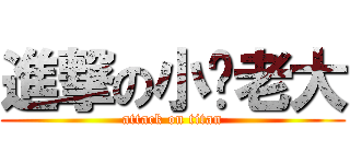 進撃の小雞老大 (attack on titan)