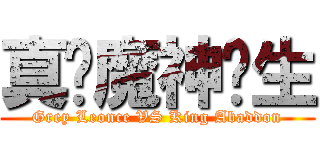 真·魔神转生 (Grey Leonce VS King Abaddon)
