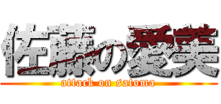 佐藤の愛美 (attack on satoma)