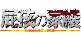屁孩の家綾 (attack on titan)