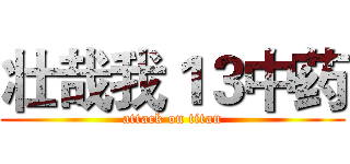 壮哉我１３中药 (attack on titan)