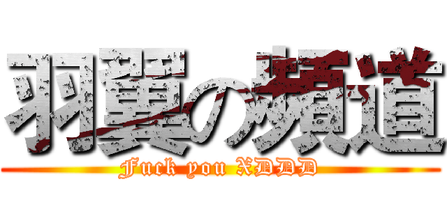 羽翼の頻道 (Fuck you XDDD)
