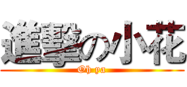 進擊の小花 (Oh ya)