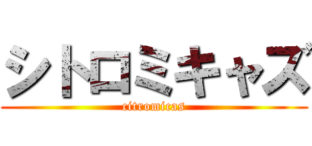シトロミキャズ (citromicas)