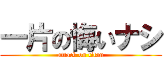 一片の悔いナシ (attack on titan)