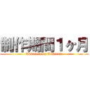 制作期間１ヶ月 (Tukareta on Tukareta)