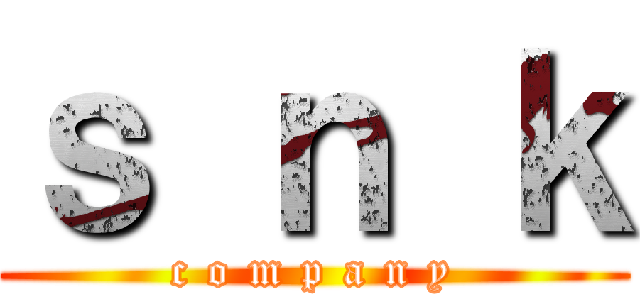 ｓ ｎ ｋ (c o m p a n y)
