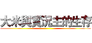 大米與實況主的生存 ()