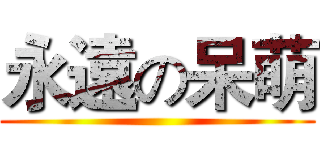 永遠の呆萌 ()