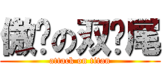 傲娇の双马尾 (attack on titan)