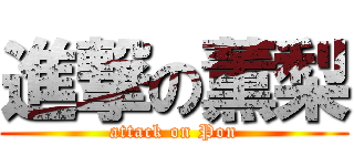 進撃の薫梨 (attack on Pon)