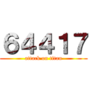 ６４４１７ (attack on titan)