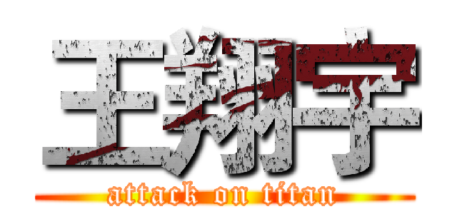 王翔宇 (attack on titan)