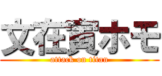 文在寅ホモ (attack on titan)