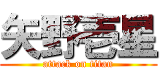 矢野壱星 (attack on titan)