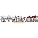 夜半访鬼の血案 (attack on titan)