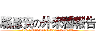 駱彥安の外來種報告 (Full report Luoyan An alien species)