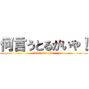 何言うとるがいや！ (kirizaki eiji)