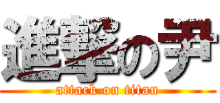 進撃の尹 (attack on titan)