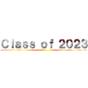 Ｃｌａｓｓ ｏｆ ２０２３ (Nice)