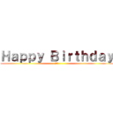 Ｈａｐｐｙ Ｂｉｒｔｈｄａｙ (吳孟宗)