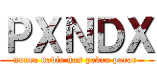 ＰＸＮＤＸ (nunca nadie nos podra parar )