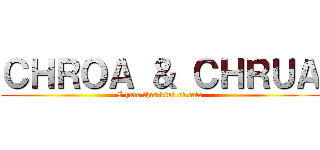 ＣＨＲＯＡ ＆ ＣＨＲＵＡ (I hate this kind of cafe)