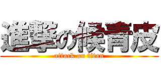 進撃の候青皮 (attack on titan)