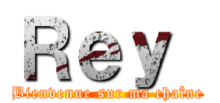 Ｒｅｙ  (Bienvenue sur ma chaîne)